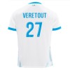 Camiseta de fútbol Olympique de Marseille Veretout 27 Primera Equipación 2024-25 - Hombre